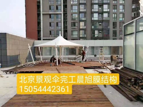 北京景观伞完工