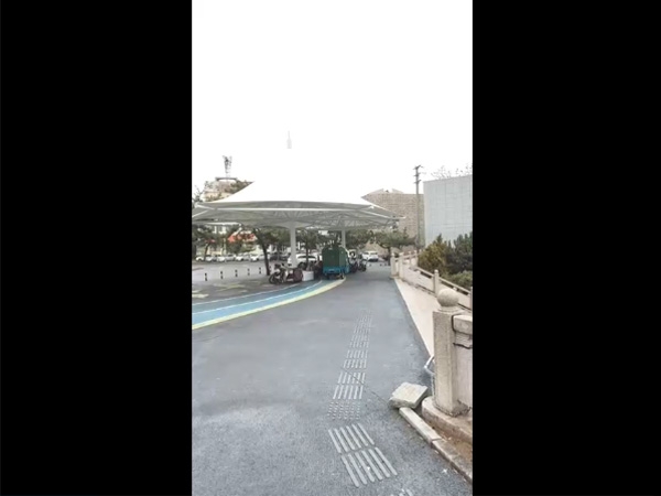 日照市五莲县路口惠民遮阳棚