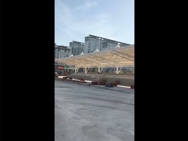 乌海市第三中学体育看台
